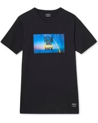 Wesc - To The Moon And Never Back Cotton Crewneck Graphic T-shirt - Lyst