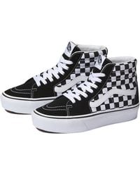 Vans - Sk8-Hi Platform 2.0 Va3Tknqxh Sneakers Checkerboard - Lyst