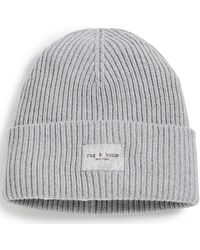 Rag & Bone - Blake Metallic Beanie - Lyst