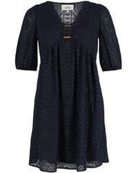 Ba&sh - V-Neck Mini Dress - Lyst