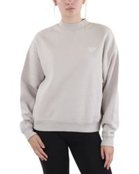 Reebok - Identity Logo Fleece Sweatshirt - Lyst