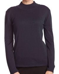Angel - Long Sleeve Mock Neck Pullover - Lyst