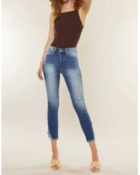 Kancan - Geneva High Rise Ankle Skinny Jeans - Lyst