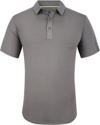 Tom Baine - Performance Solid Four-Way Stretch Golf Polo - Lyst