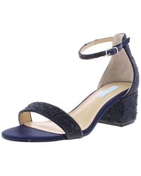 Betsey Johnson - Mari Satin Embellished Heels - Lyst