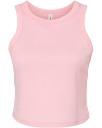 Bella Canvas - Micro Rib Racer Tank - Lyst
