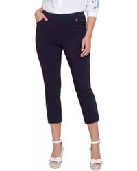 Renuar - Pull On 23" Cropped Pant - Lyst