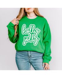 Simply Sage Market - Holly Jolly Outline Puff - Lyst
