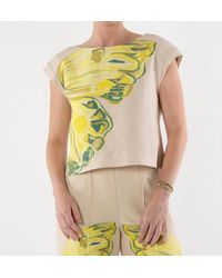 Emily Mccarthy - Linen Hatti Tank Top - Lyst