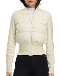 Canada Goose - Hybridge Wide Quilt Knit Down Jacket - Lyst