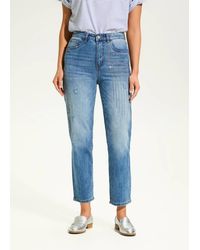 Fdj - Suzanne Straight Leg Ankle Jeans - Lyst