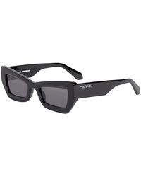 Off-White c/o Virgil Abloh - Sunglasses Square Full Rim, Havana Frame And Lens Oeri137Aurora6055 - Lyst