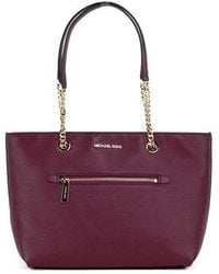 Michael Kors Jet Set Travel Metallic Hot Pink Gold Chain Pochette Bag Purse  - $107 New With Tags - From Shana