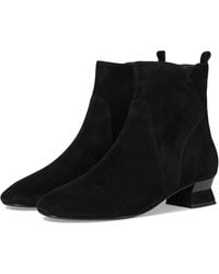 Vaneli - Penko Boots Woblack Suede Square Toe Side-Zip Ankle Bootie Zap224 - Lyst