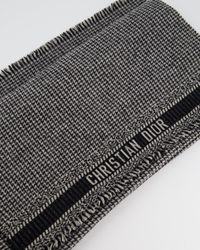 Dior - &wool Scarf With Logo Detail - Lyst