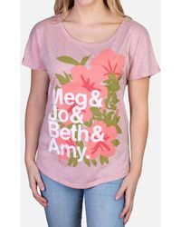 Out Of Print - Little Character Names Dolman Tee - Lyst