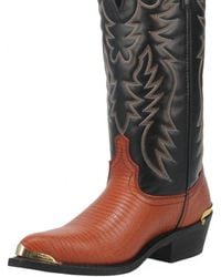 Laredo - Peanut Lizard Western Boots - Lyst