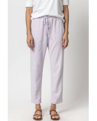Lilla P - Straight Leg Waffle Knit Pant - Lyst