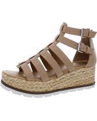 DV by Dolce Vita - Breva Strappy Buckle Wedge Heels - Lyst