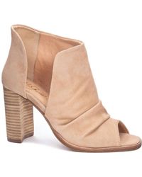 Chinese Laundry - Loyalty Peep Toe Bootie - Lyst