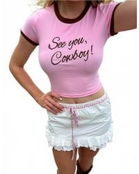 Bailey Rose - See You Cowboy Tee - Lyst
