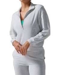 Tavi - 3/4 Zip Cozy Fleece Pullover Sweater - Lyst