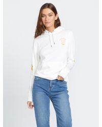 Volcom - Truly Deal Hoodie - Star White - Lyst