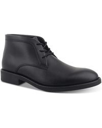 Alfani - Gregory 100193852Mn Faux Leather Chukka Boots Zap2342 - Lyst