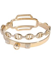 Hermès - Double Tour Collier De Chien Diamond Bracelet - Lyst