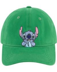 Disney - Stitch Hands On Face Peek A Boo Embroidery Dad Cap - Lyst