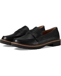 Aetrex - Collette Flat-12 Leather Slip On Loafer Shoes Fzp579 - Lyst