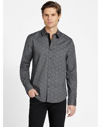 Guess Factory - Norm Geometric Shirt - Lyst