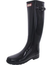 HUNTER - Original Refined Gloss Tall Outdoor Rain Boots - Lyst