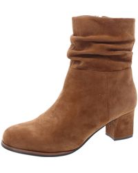 L'amour Des Pieds - Pivar-Sucof Leather Zipper Ankle Boots - Lyst