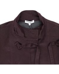 Opening Ceremony - Wool Tie Knot Burgundy Jacket - Lyst