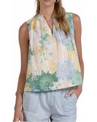 Elan - Freida Printed Top - Lyst