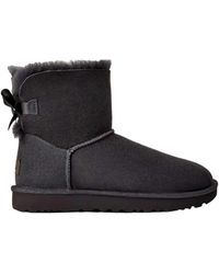 UGG - Mini Bailey Bow Ii Obsidian 1016501-Obs - Lyst