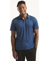 Nautica - Printed Golf Fit Polo - Lyst