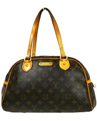Louis Vuitton - Montorgueil Canvas Shoulder Bag (pre-owned) - Lyst