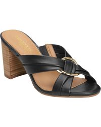 Aerosoles - High Water Padded Insole Open Toe Heel Sandals - Lyst