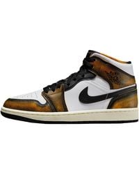 Nike - Air Jordan 1 Mid Se Taxi - Lyst