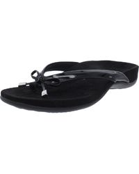 Vionic - Bella Slip On Thong Sandals - Lyst