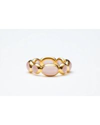 Avenue Chic - Ovali Eternity Stacking Ring - Lyst