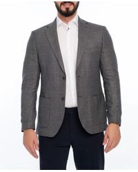 VELLAPAIS - Merci Regular Fit Plaid Sport Coat - Lyst