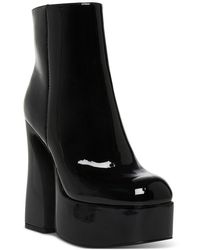 Madden Girl - Kourtt Patent Platforms Mid-calf Boots - Lyst