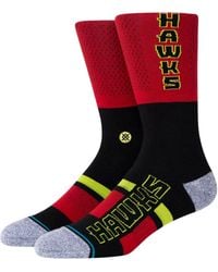 Stance - Hawks Shortcut 2 Nba Crew Socks - Lyst