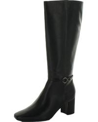 Naturalizer - Waylon Faux Leather Square Toe Knee-high Boots - Lyst