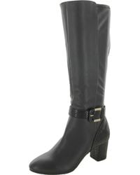 Karen Scott - Isabell Faux Leather Tall Knee-high Boots - Lyst