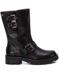 Xti - Biker Booties - Lyst