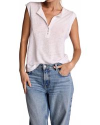 Sundays - Linen Sky Tee - Lyst